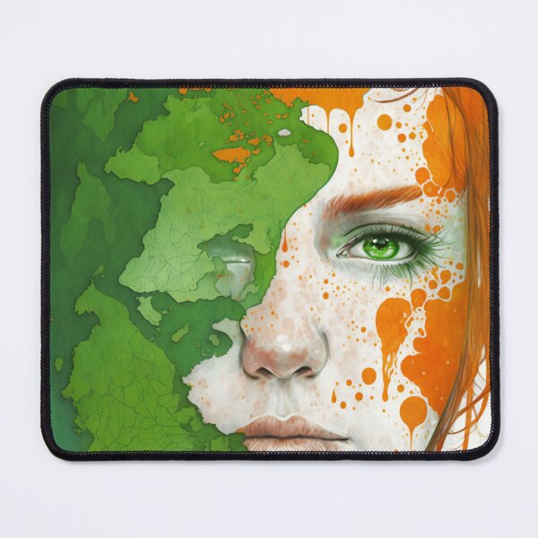 Item preview, Irish Abstract 053 - Irish Woman designed and sold by EireTV.