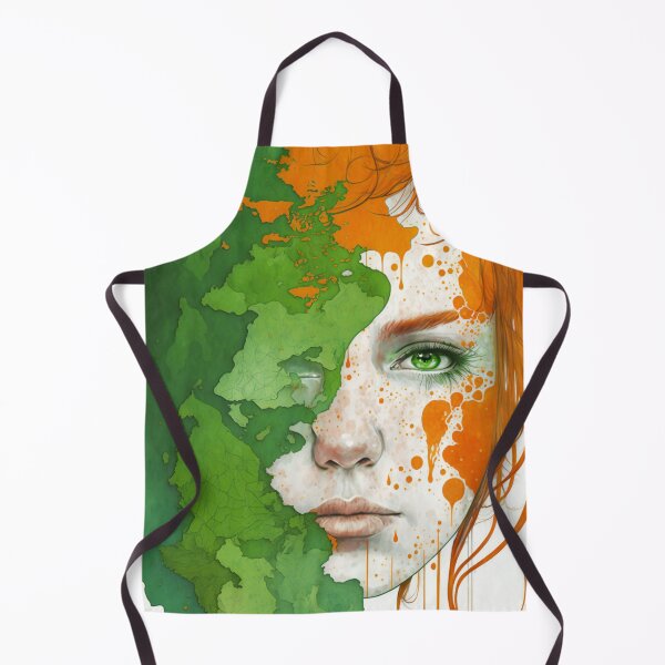Item preview, Irish Abstract 053 - Irish Woman designed and sold by EireTV.