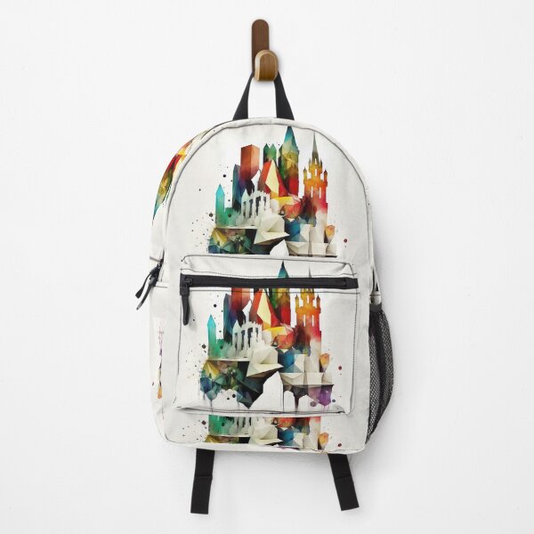 Item preview, Royal Geometric Castle - Colorful Abstract Design designed and sold by EnzoZs.