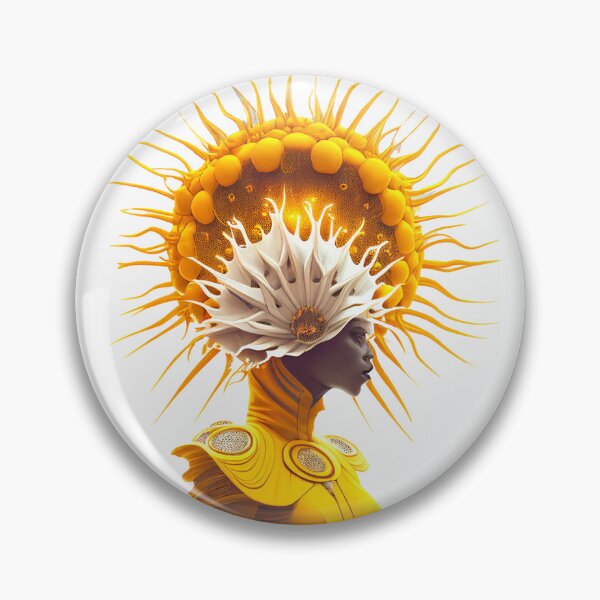 Item preview, Sunflower woman designed and sold by ArtMozart.