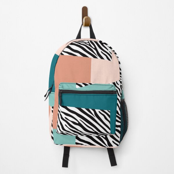Item preview, Geometric Zebra animal print pattern II designed and sold by OddlyInk.