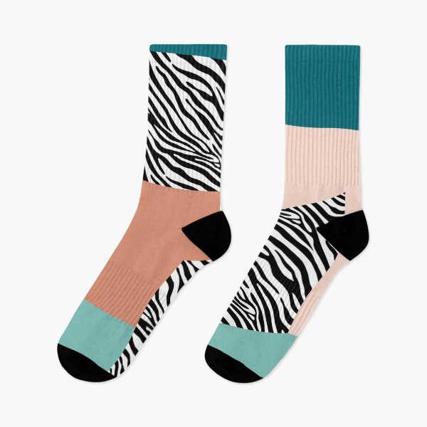 Item preview, Geometric Zebra animal print pattern II designed and sold by OddlyInk.