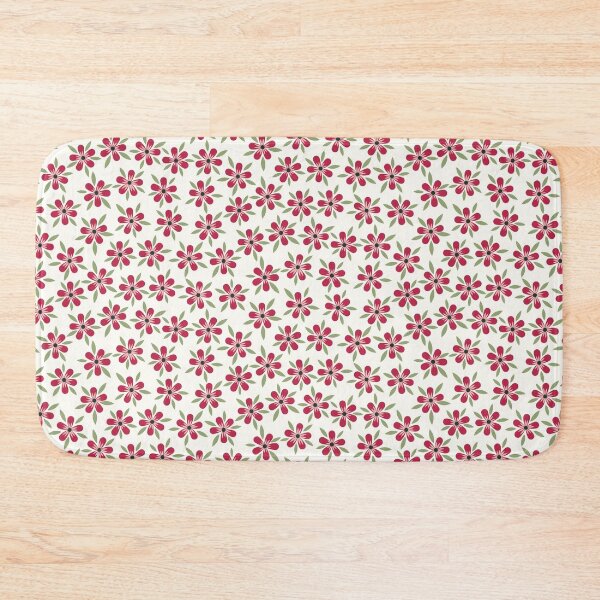 Item preview, Flowers and Leaves Pattern - Red designed and sold by Calislahn.