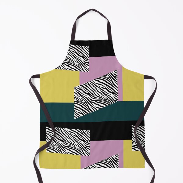 Item preview, Geometric Zebra animal print pattern IV designed and sold by OddlyInk.