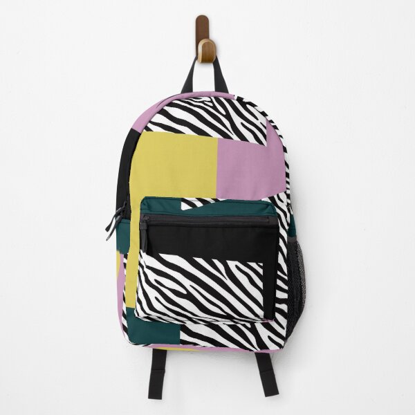 Item preview, Geometric Zebra animal print pattern IV designed and sold by OddlyInk.