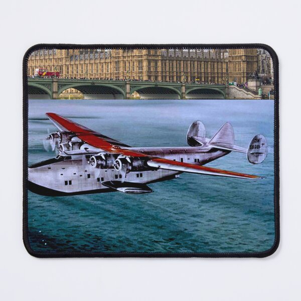 Item preview, IMPERIAL AIRWAYS : Vintage Fly To LONDON ENGLAND Travel Advertising Print designed and sold by posterbobs.