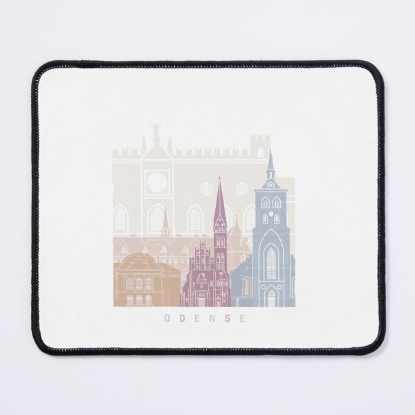 Item preview, Odense skyline poster pastel designed and sold by paulrommer.