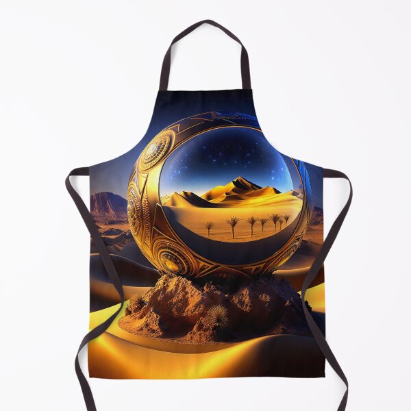 Item preview, Fantasy Landscape Art, Glowing Desert designed and sold by Fantasy Masterpiece.