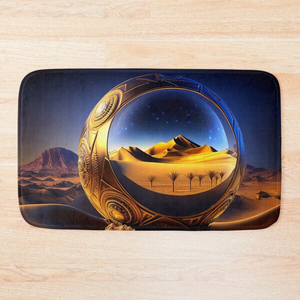 Item preview, Fantasy Landscape Art, Glowing Desert designed and sold by Fantasy Masterpiece.