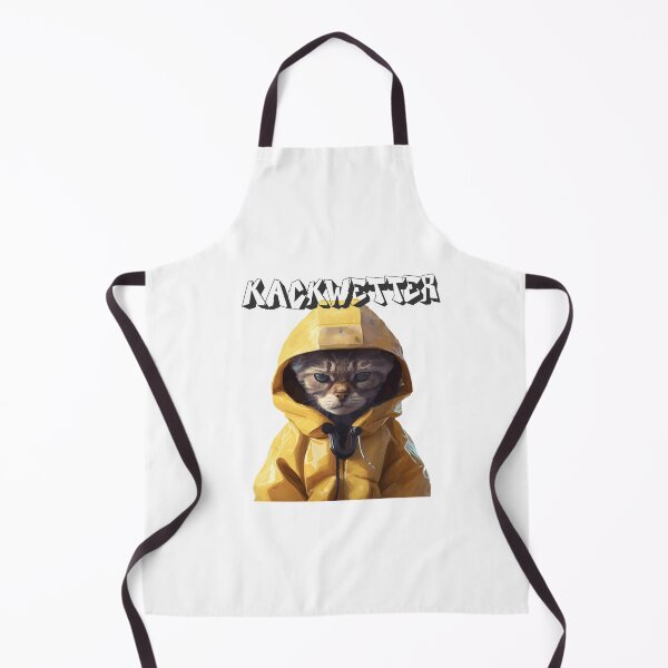 Item preview, Cat in a raincoat crap weather gift designed and sold by TeeArtistry.