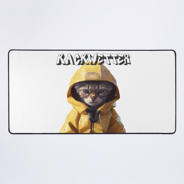 Item preview, Cat in a raincoat crap weather gift designed and sold by TeeArtistry.