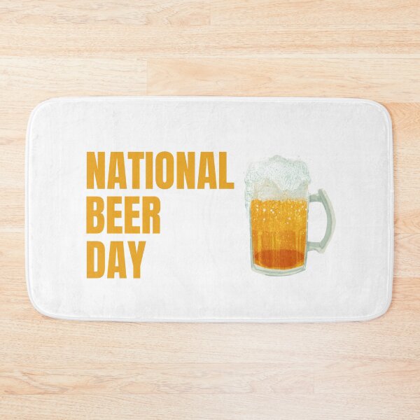 Item preview, national beer day designed and sold by xkiyal Art.