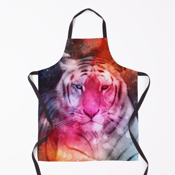 Item preview, Cosmic Wildlife White Tiger Face designed and sold by CharlieCreates.