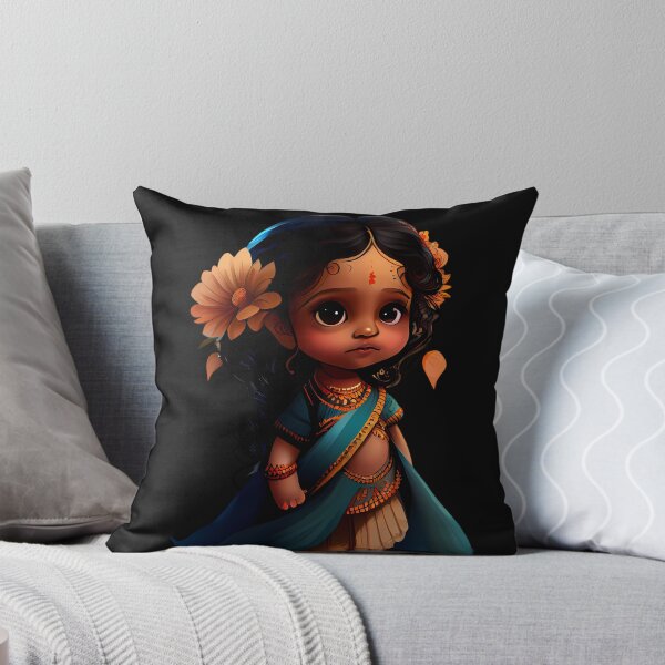 Item preview, Indian Baby Fairy: Cute As A Button: Digital Art designed and sold by MTJ-Mushrooms.