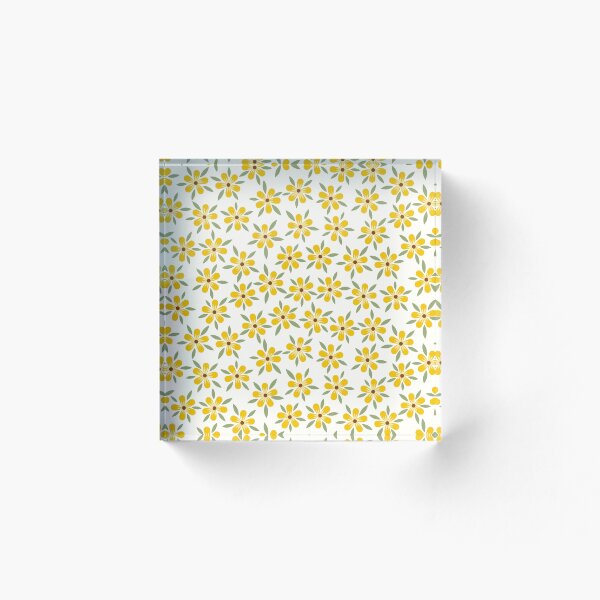 Item preview, Flowers and Leaves Pattern - Yellow designed and sold by Calislahn.