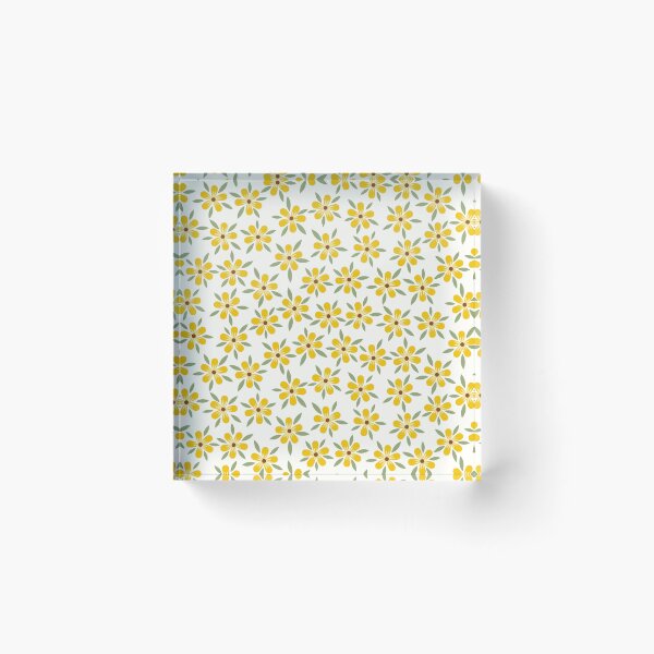 Item preview, Flowers and Leaves Pattern - Yellow designed and sold by Calislahn.