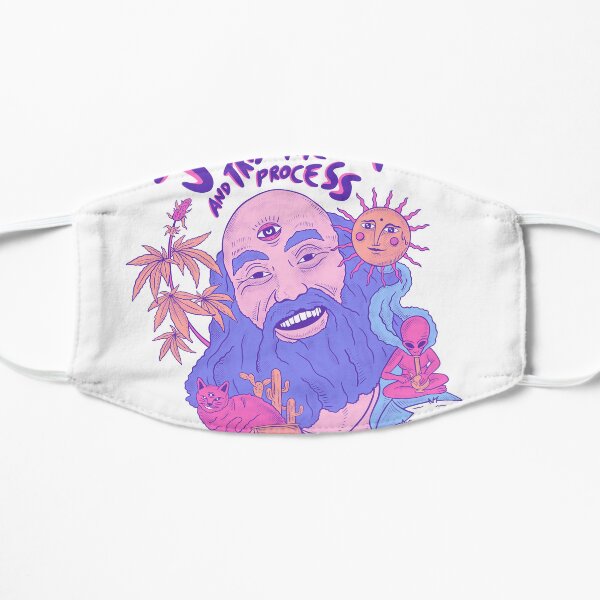 Ram Dass chillin Flat Mask