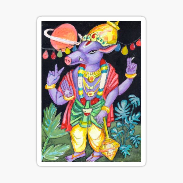Item preview, Vahara, Lord Vishnu designed and sold by Nina Plankermann.