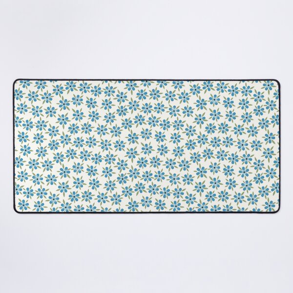 Item preview, Flowers and Leaves Pattern - Blue designed and sold by Calislahn.
