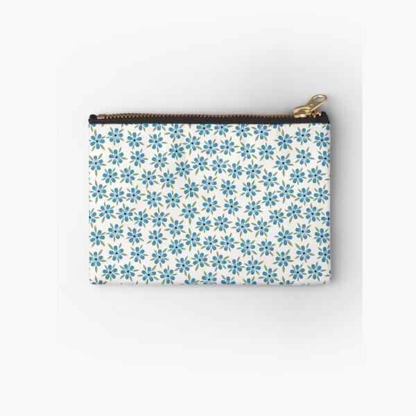 Item preview, Patrón de flores y hojas - Azul designed and sold by Calislahn.