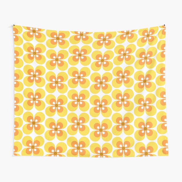 70s Harvest Pattern 4 Tapestry