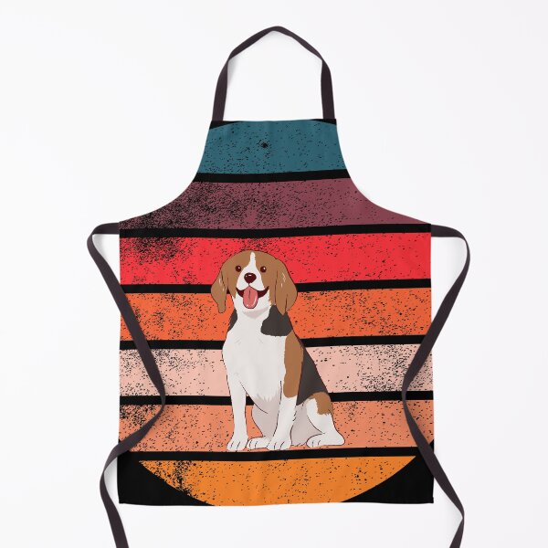 Item preview, Smiling Beagle Retro Sunset designed and sold by Way Cool Tees.