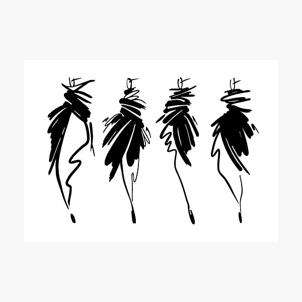 Item preview, Fashion illustration  designed and sold by Elena-Afa.