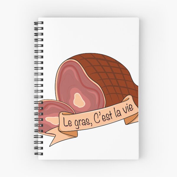 Item preview, Le gras, c’est la vie ! designed and sold by Eloïse  Illustration.