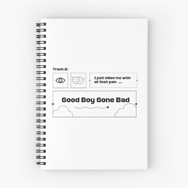 Item preview, TXT - Good Boy Gone Bad (Black&White) designed and sold by smallkore.