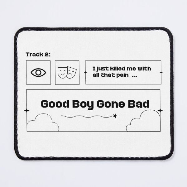 Item preview, TXT - Good Boy Gone Bad (Black&White) designed and sold by smallkore.