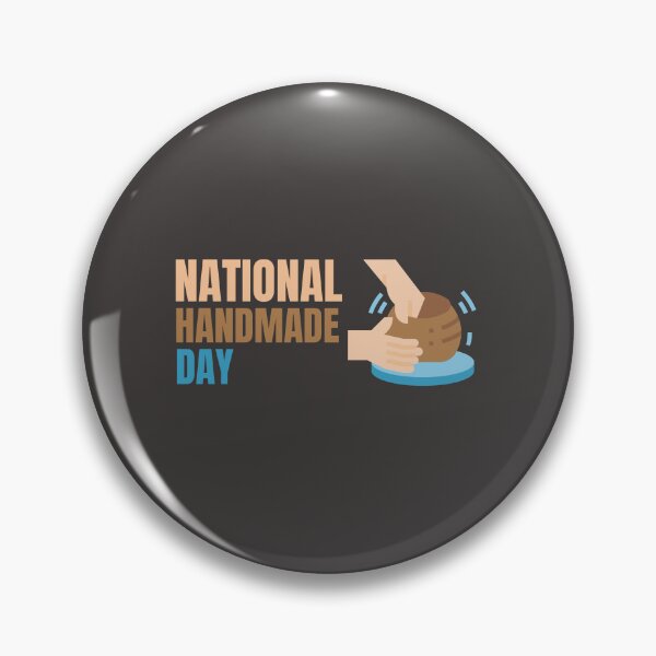 Item preview, national handmade day designed and sold by xkiyal Art.