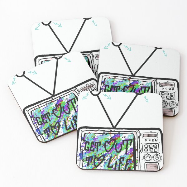Item preview, Get out to life designed and sold by RokArtS.