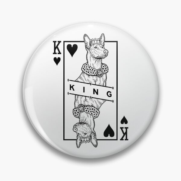 Item preview, Pharaoh Hound King Of Hearts Funny Dog Lover Pop Art designed and sold by GrandeDuc.