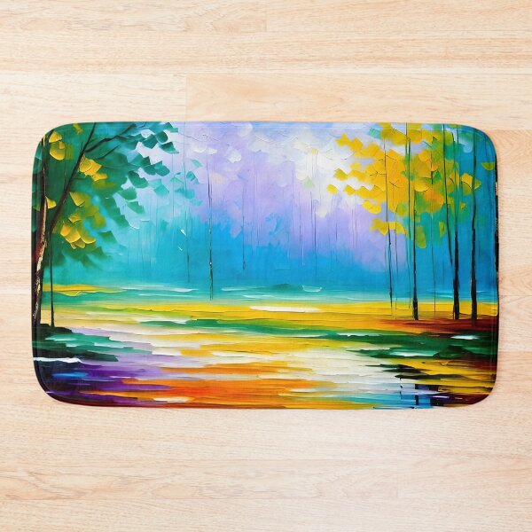 Item preview, Rain before the cold, Oil Painting designed and sold by WooshiArt.