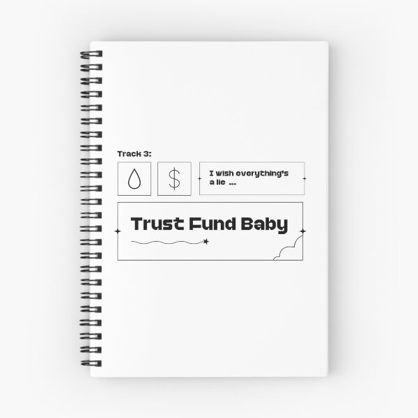 Item preview, TXT - Trust Fund Baby (Black&White) designed and sold by smallkore.