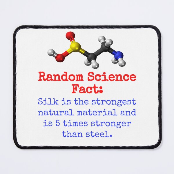 Item preview, Silk Is The Strongest Natural Material - Science Fact designed and sold by CrankyOldDude.