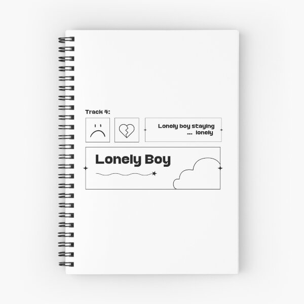 Item preview, TXT - Lonely Boy (Black&White) designed and sold by smallkore.