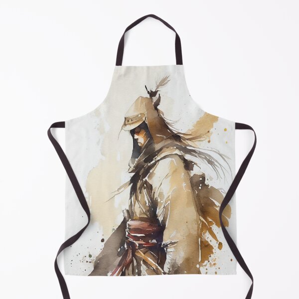 Item preview, Mongol Watercolor in Black and Gold designed and sold by ShadowAndSlate.