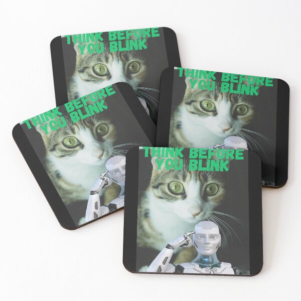Item preview, Think Before You Blink designed and sold by CannyGoods.