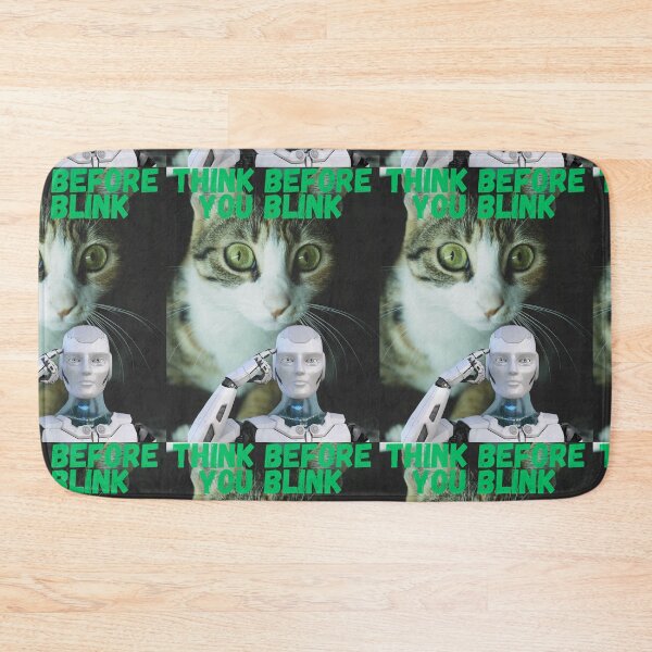 Item preview, Think Before You Blink designed and sold by CannyGoods.