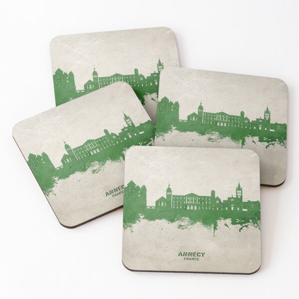 Item preview, Annecy France Skyline designed and sold by ArtPrints.