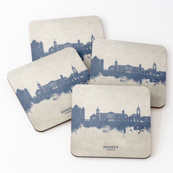 Item preview, Annecy France Skyline designed and sold by ArtPrints.
