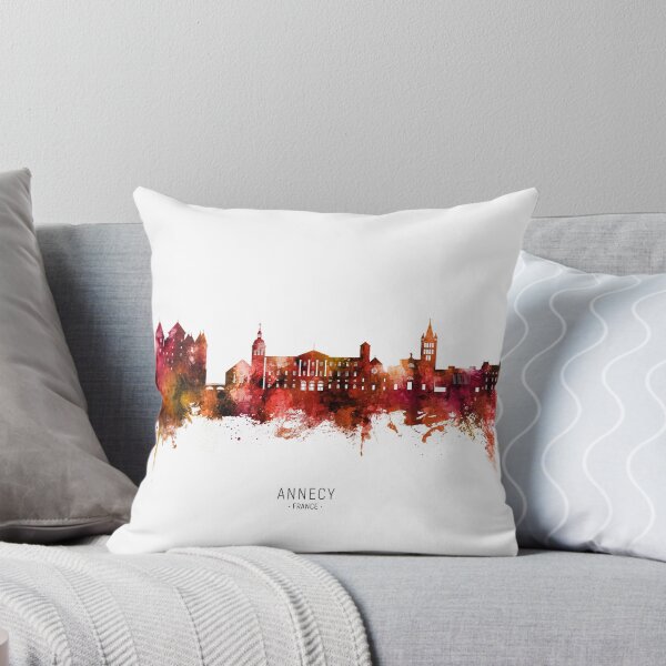 Item preview, Annecy France Skyline designed and sold by ArtPrints.