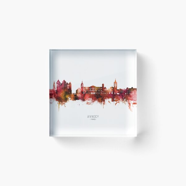 Item preview, Annecy France Skyline designed and sold by ArtPrints.