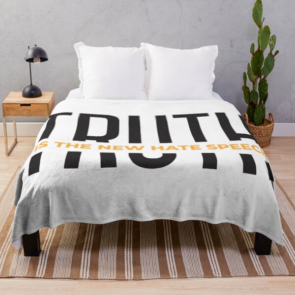 Item preview, Truth Is The New Hate Speech | Split Text Design designed and sold by CatsCrew.