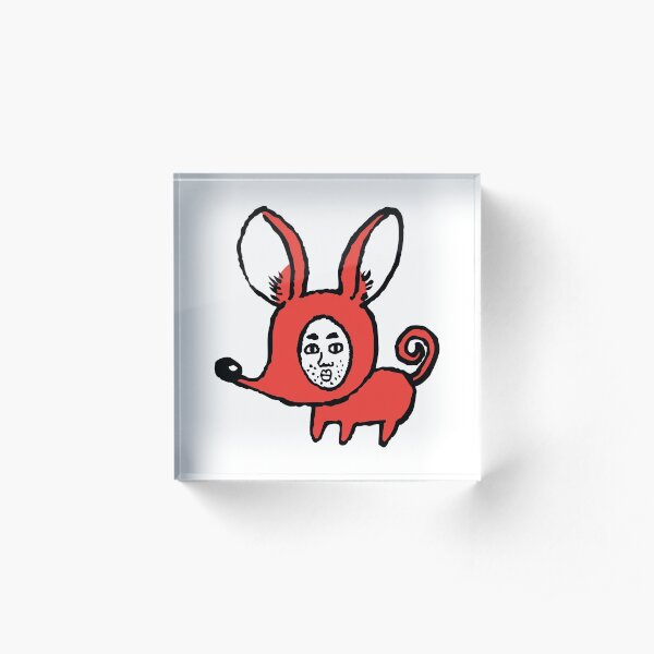 Mouse Sushi Acrylic Block