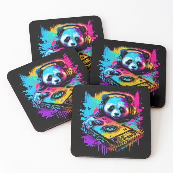 Item preview, Panda DJ designed and sold by AiInker.