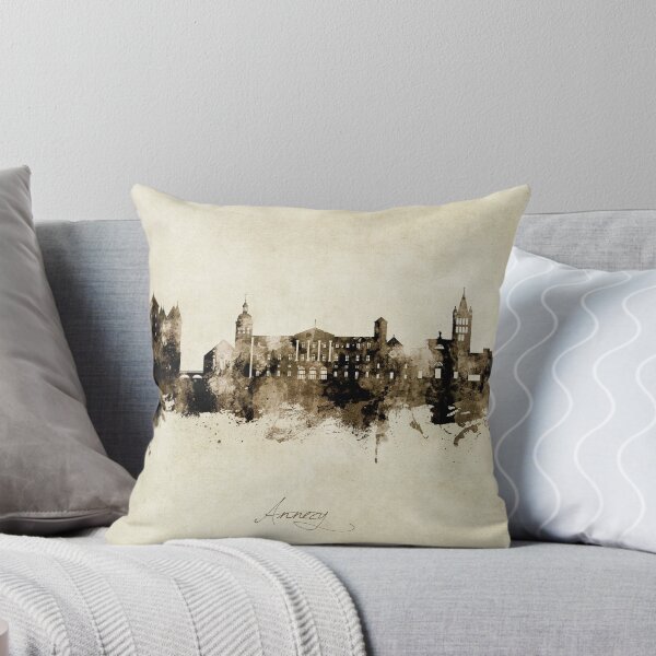 Item preview, Annecy France Skyline designed and sold by ArtPrints.