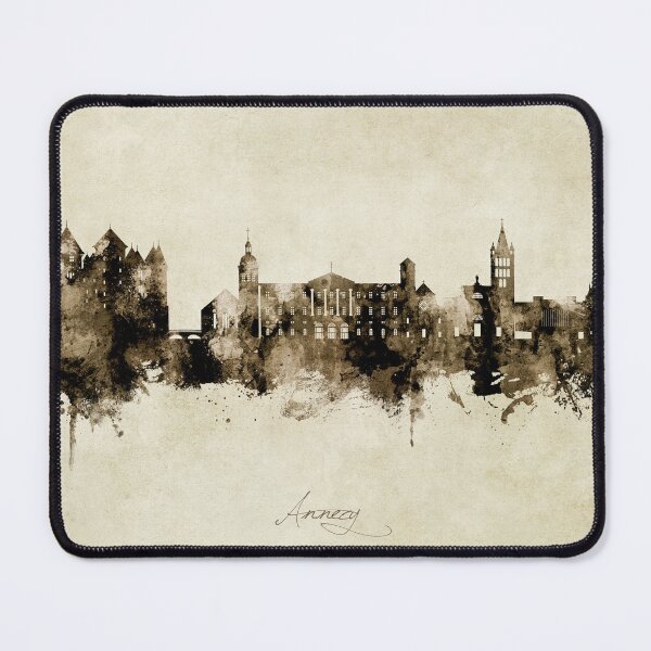Item preview, Annecy France Skyline designed and sold by ArtPrints.