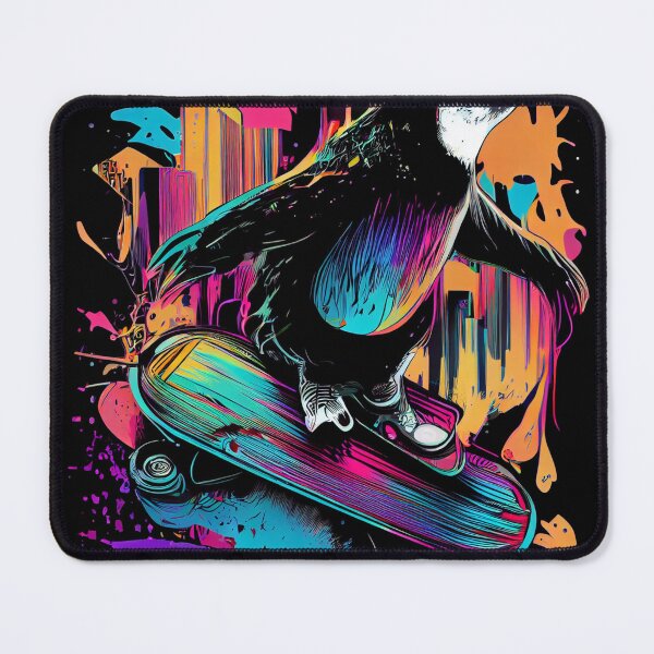 Item preview, Penguin Skateboarding designed and sold by AiInker.